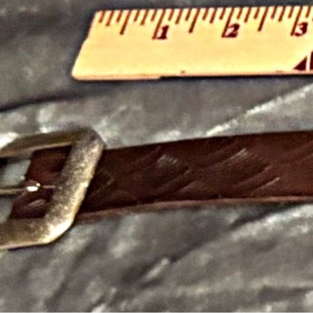 Lucky Brown Leather Belt